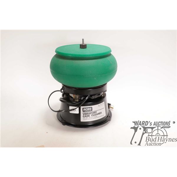 RCBS vibratory case cleaner, working