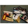 Image 2 : Selection of gunsmithing tools and chemicals including rigger gauges, bore sight, specialty hand too