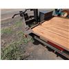 Image 25 : Equipment Hauler Double Axle Trailer License 413KZA, 74" x Approx 16 'L