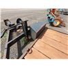 Image 26 : Equipment Hauler Double Axle Trailer License 413KZA, 74" x Approx 16 'L