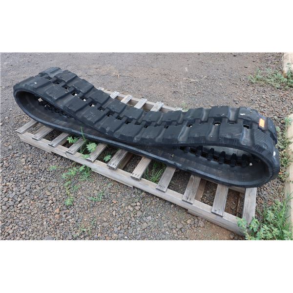 New Rubber Track For Skid Steer - Fits Bobcat, Cat ,John Deere, Kubota , Etc