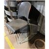 Image 1 : Qty Approx. 9 Stacking Plastic Chairs