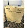 Image 2 : 3 NEW 2PACKS OF RADAR SENSOR LED LIGHT BULBS, 6 BULBS TOTAL