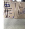 Image 2 : NEW CASE OF TORK PAPER TOWELS, 8 INCH ROLLS 6 X 800FT