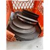 Image 2 : CRATE OF ASSORTED SIZE CUT OFF DISCS