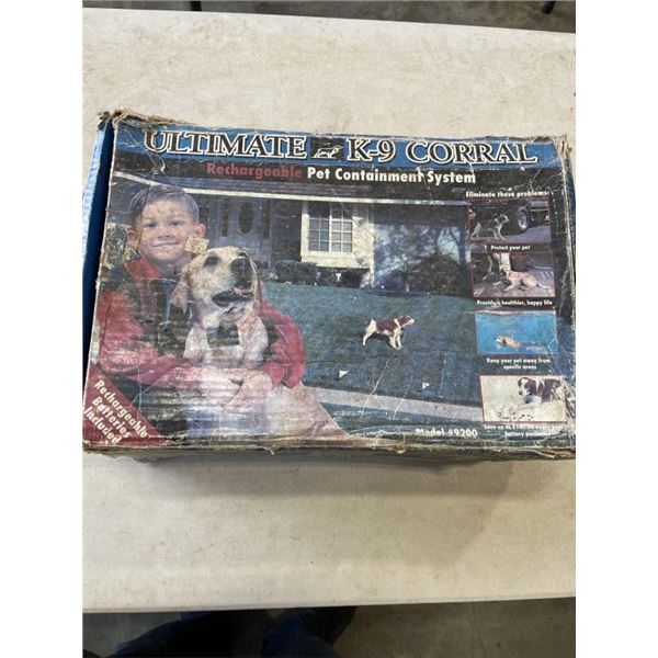 ULTIMATE K9 CORRAL PET CONNECTION SYSTEM