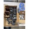 Image 2 : 2 BOXES OF ASSORTED TOOLS AND MISC ITEMS