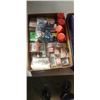 Image 2 : 2 TRAYS OF NEW SCREWS AND BUNGEE CORDS, ROPE, ETC