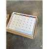 Image 2 : 6 NEW 2PACK SOFT MAGNETIC FRIDGE CALENDAR SETS WITH MARKERS