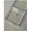 Image 2 : GENUINE BRILLIANT CUT DIAMOND (TESTED) APPROX 0.05 CT