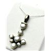 Image 1 : STERLING SILVER FRESHWATER PEARL PENDANT WITH STERLING SILVER CHAIN, W/A $300.00.