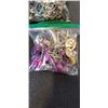 Image 2 : 2 BAGS OF ESTATE COSTUME JEWELLERY