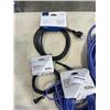 Image 2 : ASSORTED LENGTHS OF CAT 6 CABLES AND POWER CABLES