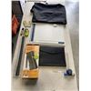 Image 1 : FISKER SHORTCUT PAPER TRIMMER, RULERS AND MEASURING BOARD WITH PORTFOLIO BAG AND MORE