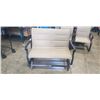 Image 1 : HAMPTON BAY PATIO GLIDING LOVESEAT