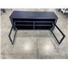 Image 2 : SOLID WOOD MEDIA STAND, 5FT TALL, SOLID WOOD