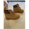 Image 2 : NEW TIMBERLAND PREMIUM 6 INCH WATERPROOF BOOT WHEAT NUBUCK, SIZE TODDLER 8