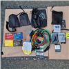 Image 1 : 4 NEW SETS OF RESISTANCE BANDS 10LB - 40LBS AND HIP BANDS