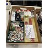 Image 2 : 3 BOXES OF CHRISTMAS DECOR AND FIGURES - MUGS, CANDLES, WREATHS, ETC