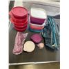 Image 3 : ASSORTED TUPPERWARE BRAND CONTAINERS, MOSTLY NEW