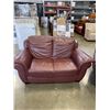Image 2 : LORENZO LEATHER LOVESEAT AND CHAIR