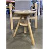 Image 2 : IKEA MESH HIGH BACK CHAIR AND SWIVEL STOOL
