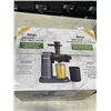 Image 2 : NINJA NEVER CLOG COLD PRESS JUICER - TESTED WORKING, RETAIL $189