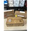 Image 2 : 2 NEW VIVO DUAL MONITOR DESK MOUNTS, 2 SINGLE MONITOR DESK MOUNTS AND SINGLE MOINTOR PNEUMATICAL  AR