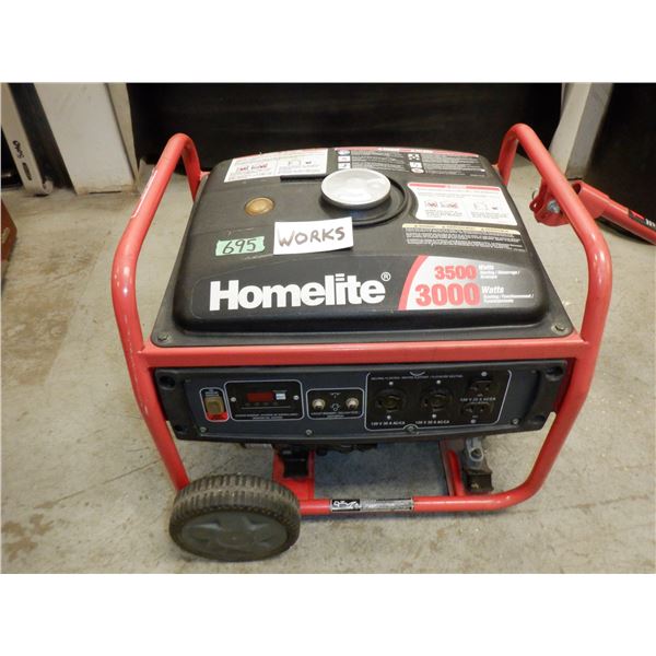 Homelite brand generator