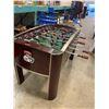 Image 1 : Sportcraft Fuseball table (there is a dent in the wood one the one end, stickers are hiding it)