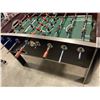 Image 2 : Sportcraft Fuseball table (there is a dent in the wood one the one end, stickers are hiding it)