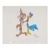 Image 1 : A Virgil Ross Signed Wile E Coyote & Road Runner Drawing.