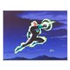 Image 1 : A Signed Green Lantern "Ring of Power" Justice League Limited Giclee Print.