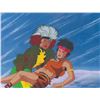 Image 1 : An "X-Men" Rogue and Jubilee Production Cel.