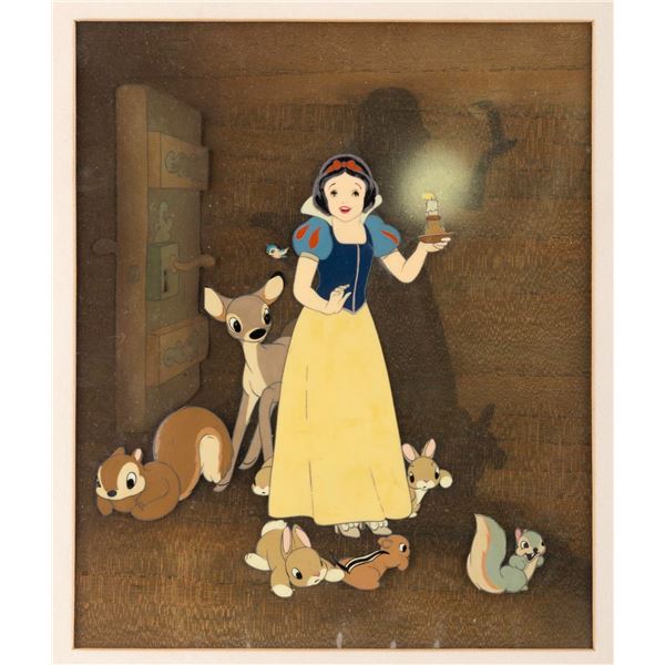 A "Snow White and the Seven Dwarfs" Original Production Cel.