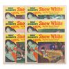 Image 1 : A Set of "Snow White" 1951 Re-release Lobby Cards.