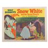 Image 4 : A Set of "Snow White" 1951 Re-release Lobby Cards.