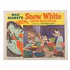Image 7 : A Set of "Snow White" 1951 Re-release Lobby Cards.