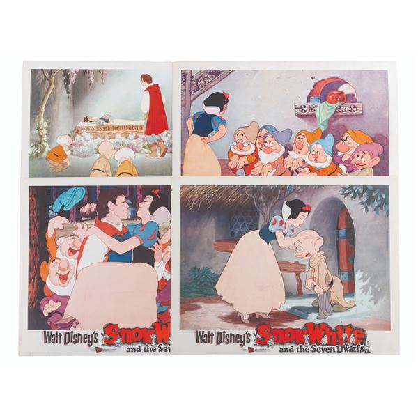 A Set of "Snow White and the Seven Dwarfs" Lobby Cards.