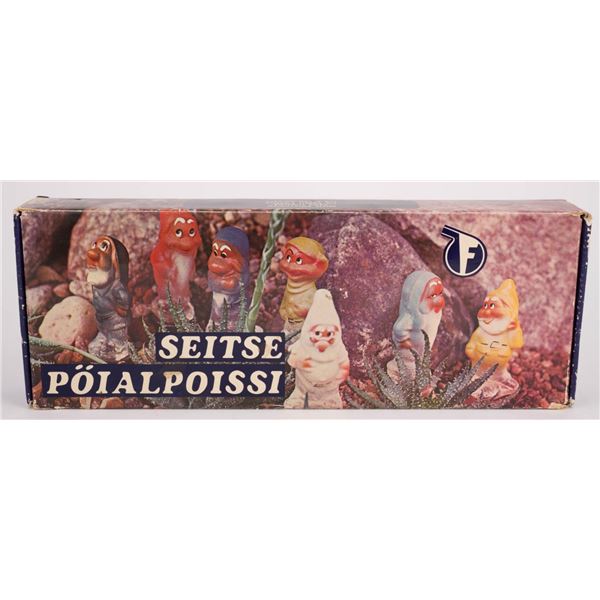 An Estonian "Seven Dwarfs" Eau-De-Cologne Set.