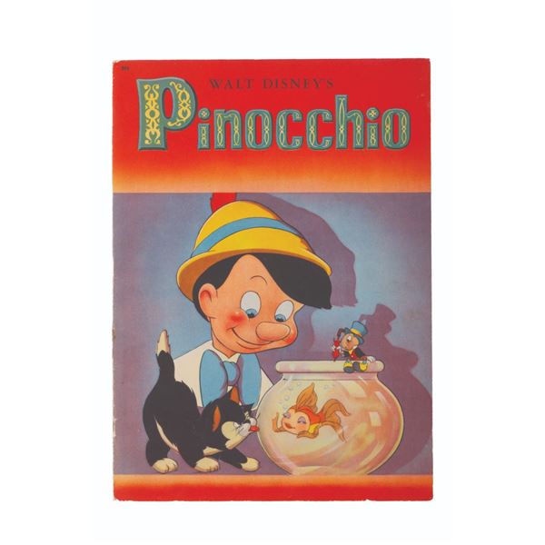 A 1939 Walt Disney's "Pinocchio" Book.