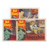 Image 1 : A Trio of "Pinocchio" 1954 Re-Release Lobby Cards.
