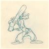Image 1 : A "How To Play Baseball" Goofy Production Drawing.