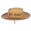 Image 2 : A Davy Crockett Straw Hat.