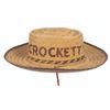 Image 3 : A Davy Crockett Straw Hat.