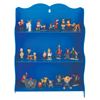 Image 1 : A Disneykins Collection with Hand-Made Display.