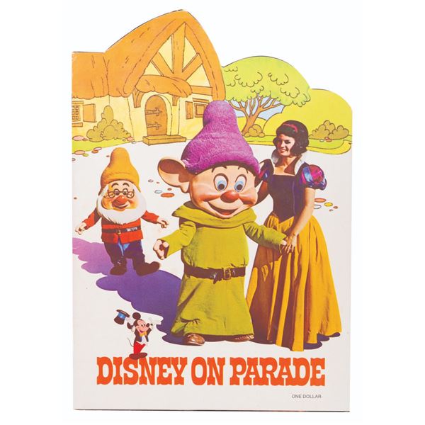 A Disney on Parade Tour 1971 Program.