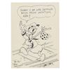 Image 1 : An Original Donald Duck Drawing by Jack Hannah.