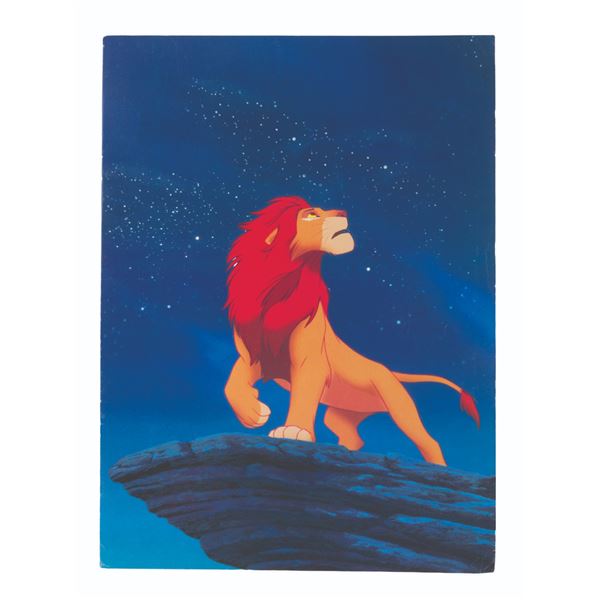 A "The Lion King" Program.