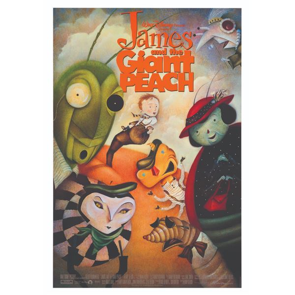 A "James and the Giant Peach" One-Sheet Poster.